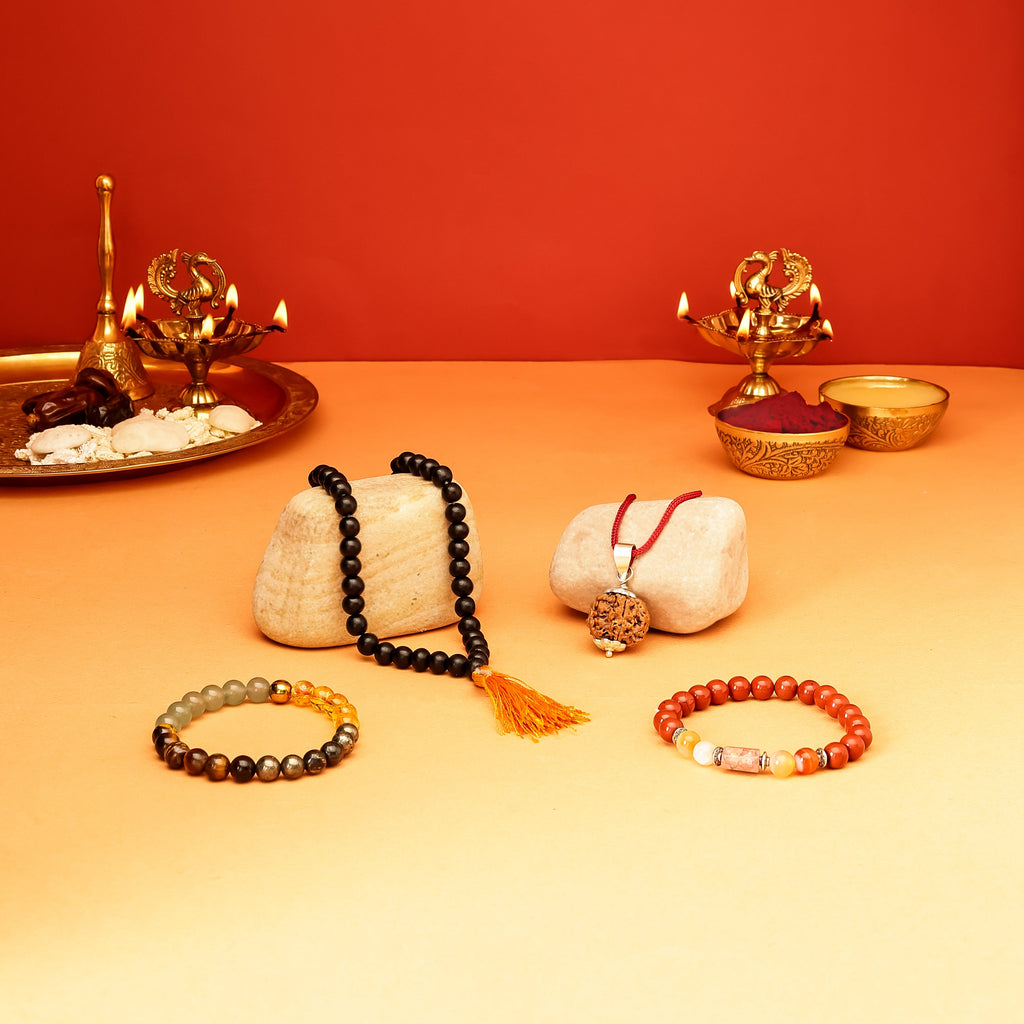 Aries (Mesh Rashi) Combo – For Health + Wealth + Evil Eye