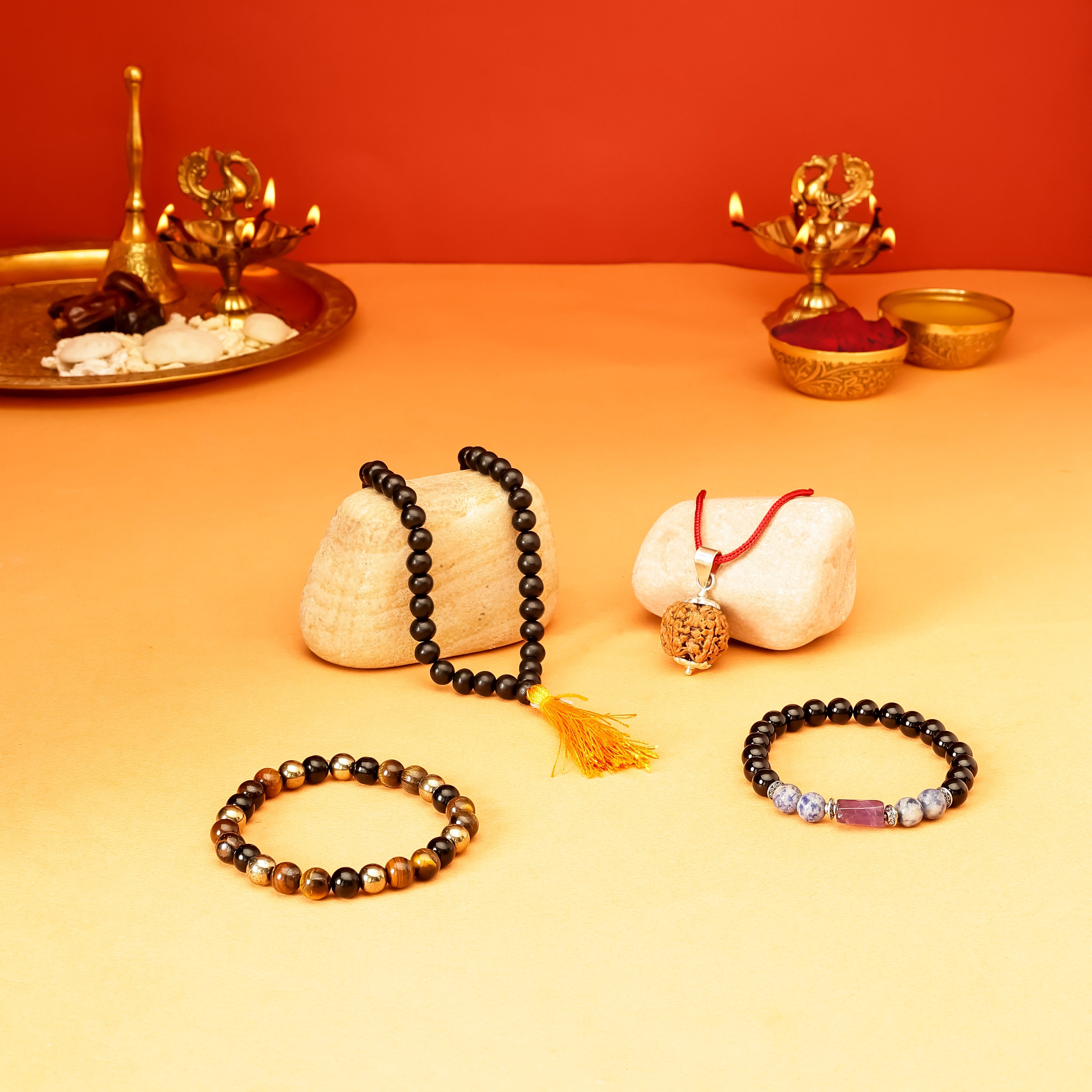 Aquarius (Kumbh Rashi) Combo – For Health + Wealth + Evil Eye