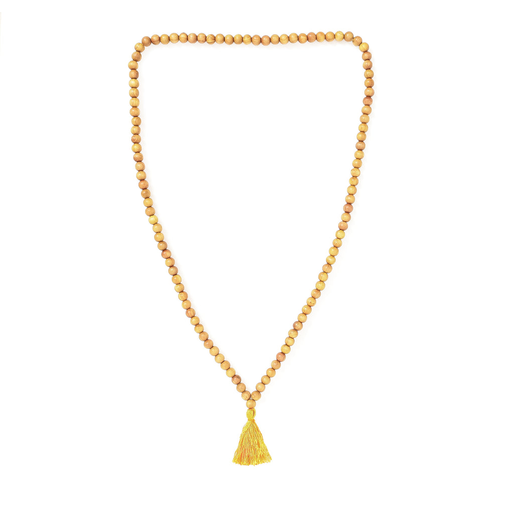 Govt Certified Chandan Sandalwood Jaap Mala 108 beads