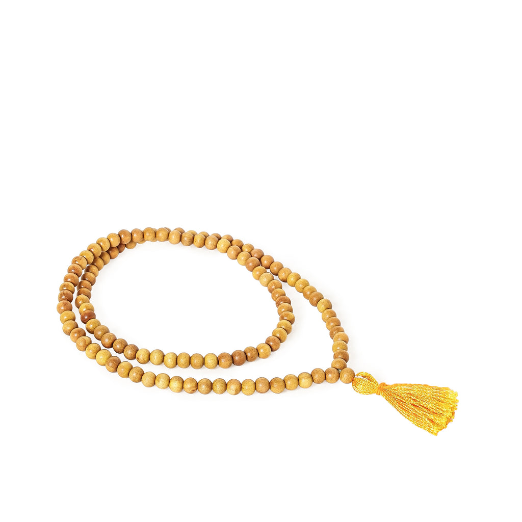 Govt Certified Chandan Sandalwood Jaap Mala 108 beads
