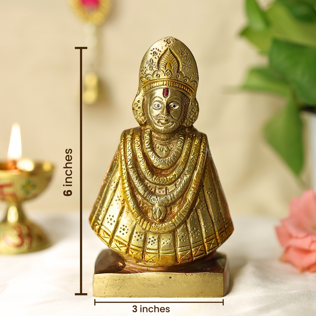 Lord Khatu Shyam Ji Brass idol