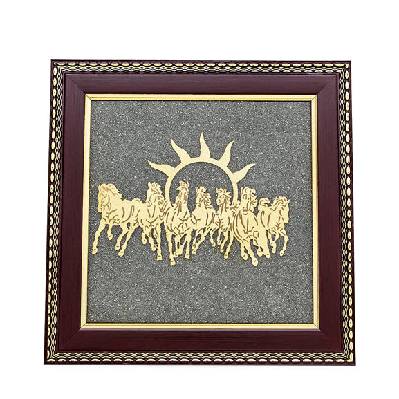 7 Horses Pyrite Frame