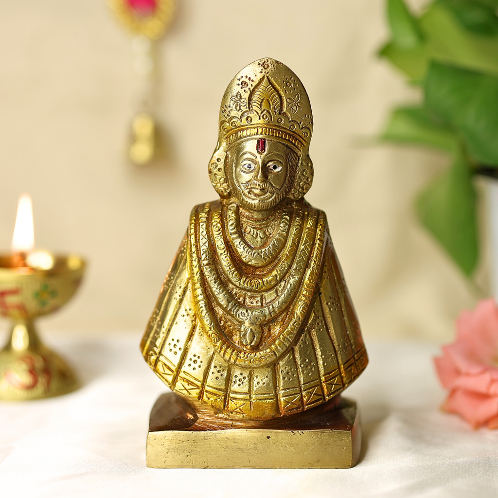 Lord Khatu Shyam Ji Brass idol