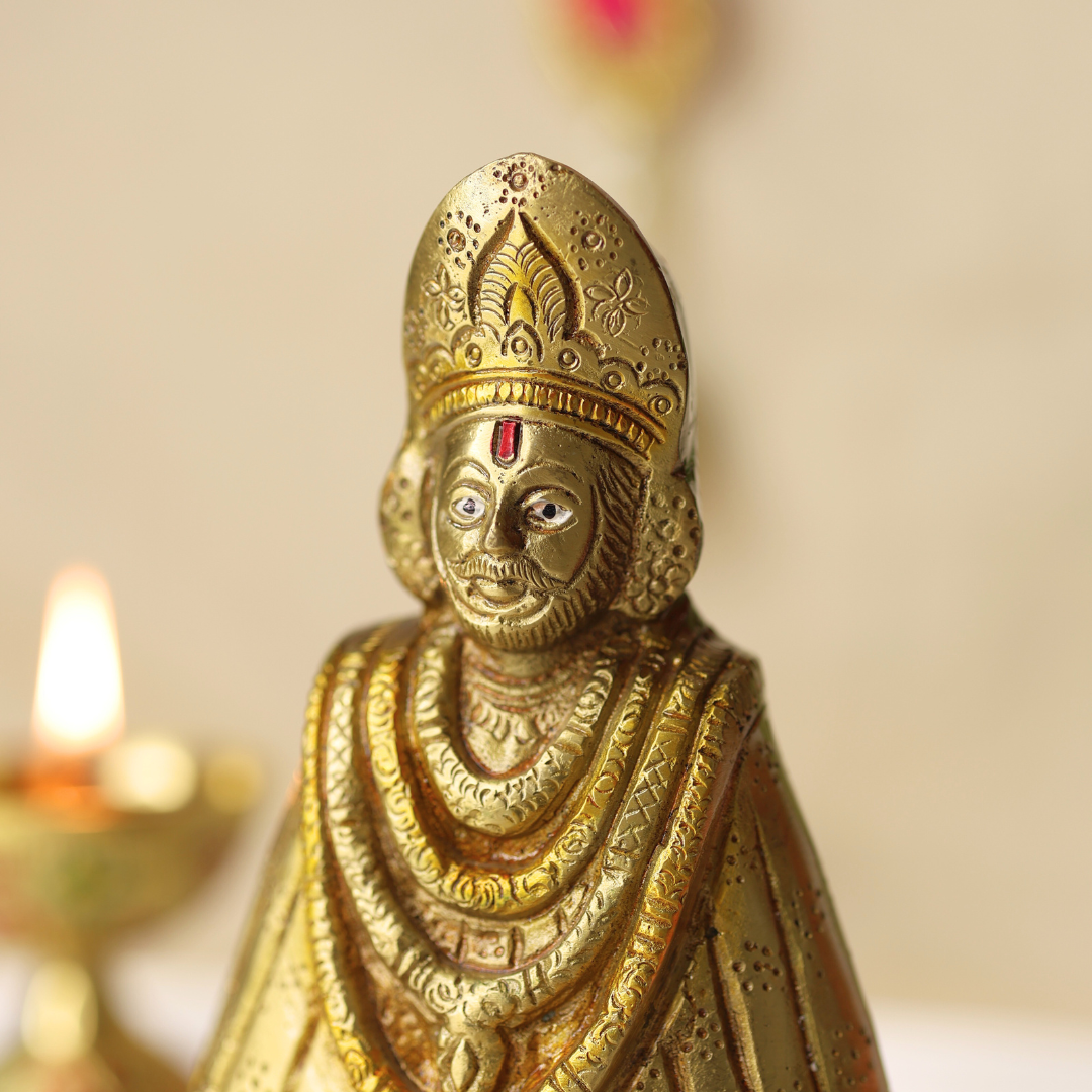 Lord Khatu Shyam Ji Brass idol