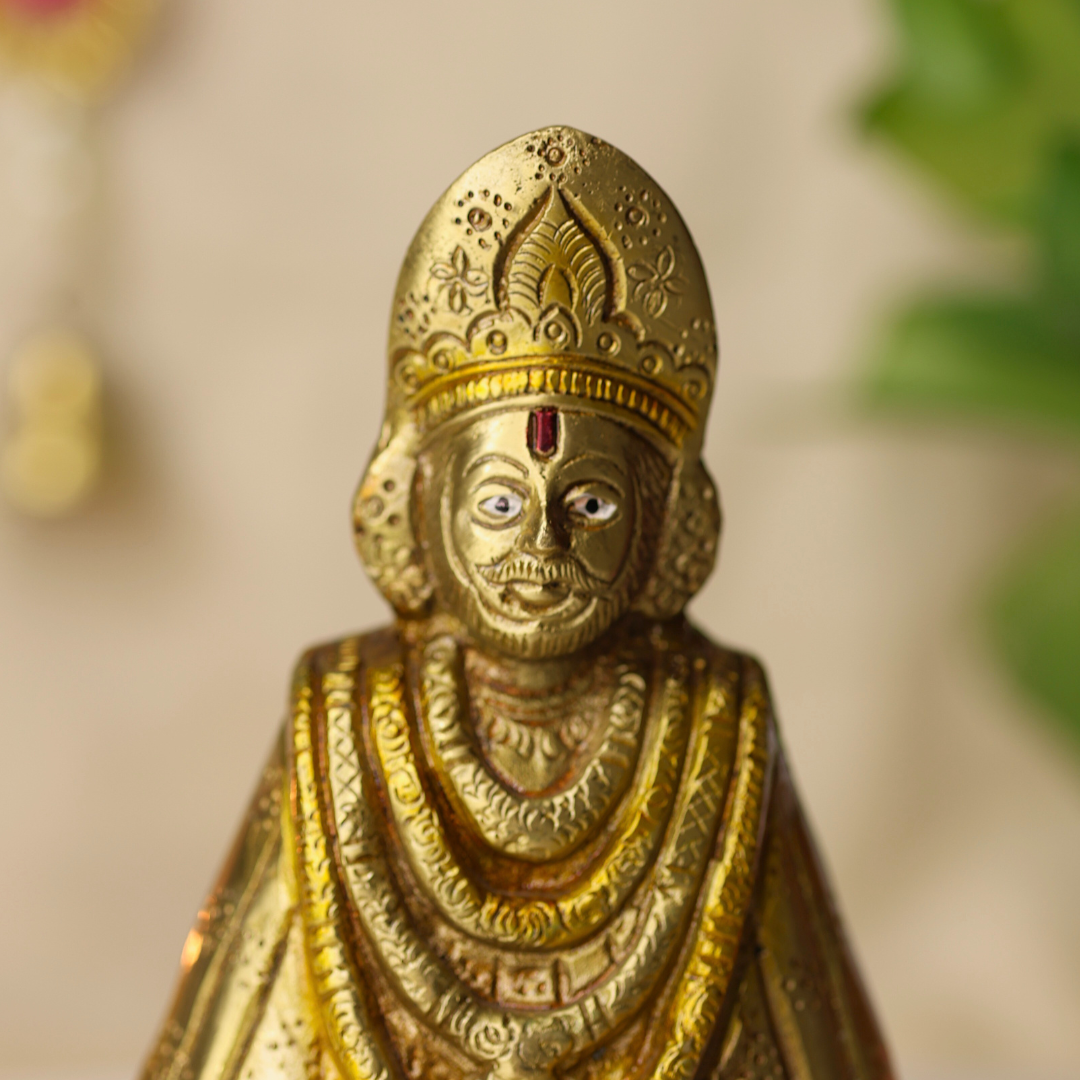 Lord Khatu Shyam Ji Brass idol
