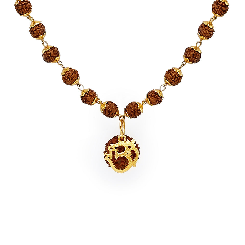 Divine Rudraksha Pendant Necklace