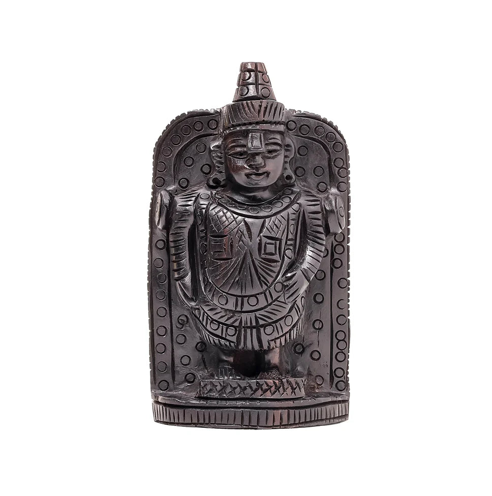 Divine Crystals Lord Venkateswara Karungali Idol