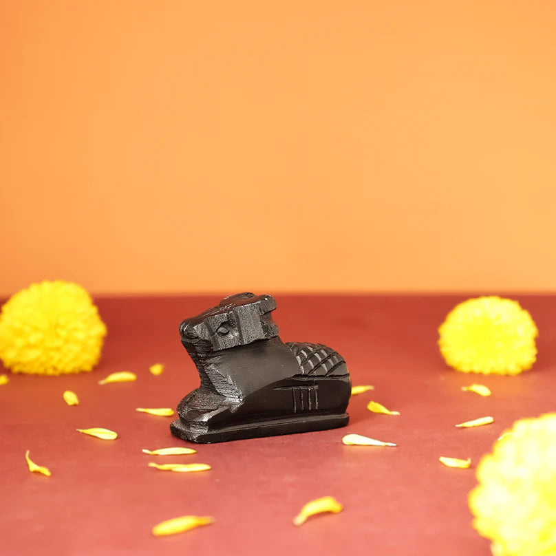 Divine Crystals Nandi Ji Stone Idol