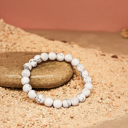 Howlite Stone Bracelet Creative