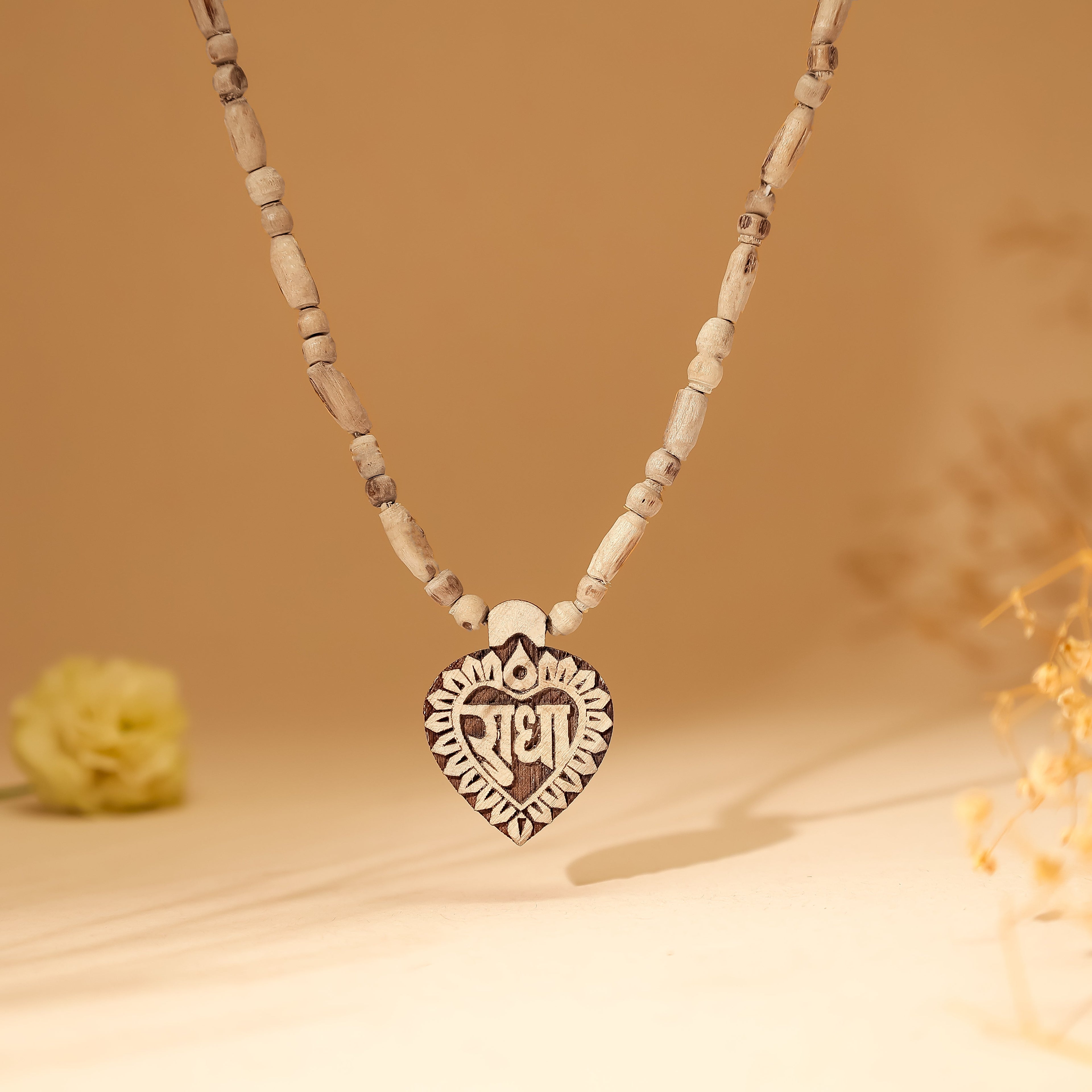 Radha Ji Tulsi Mala Pendant | Blessings of Radha Rani