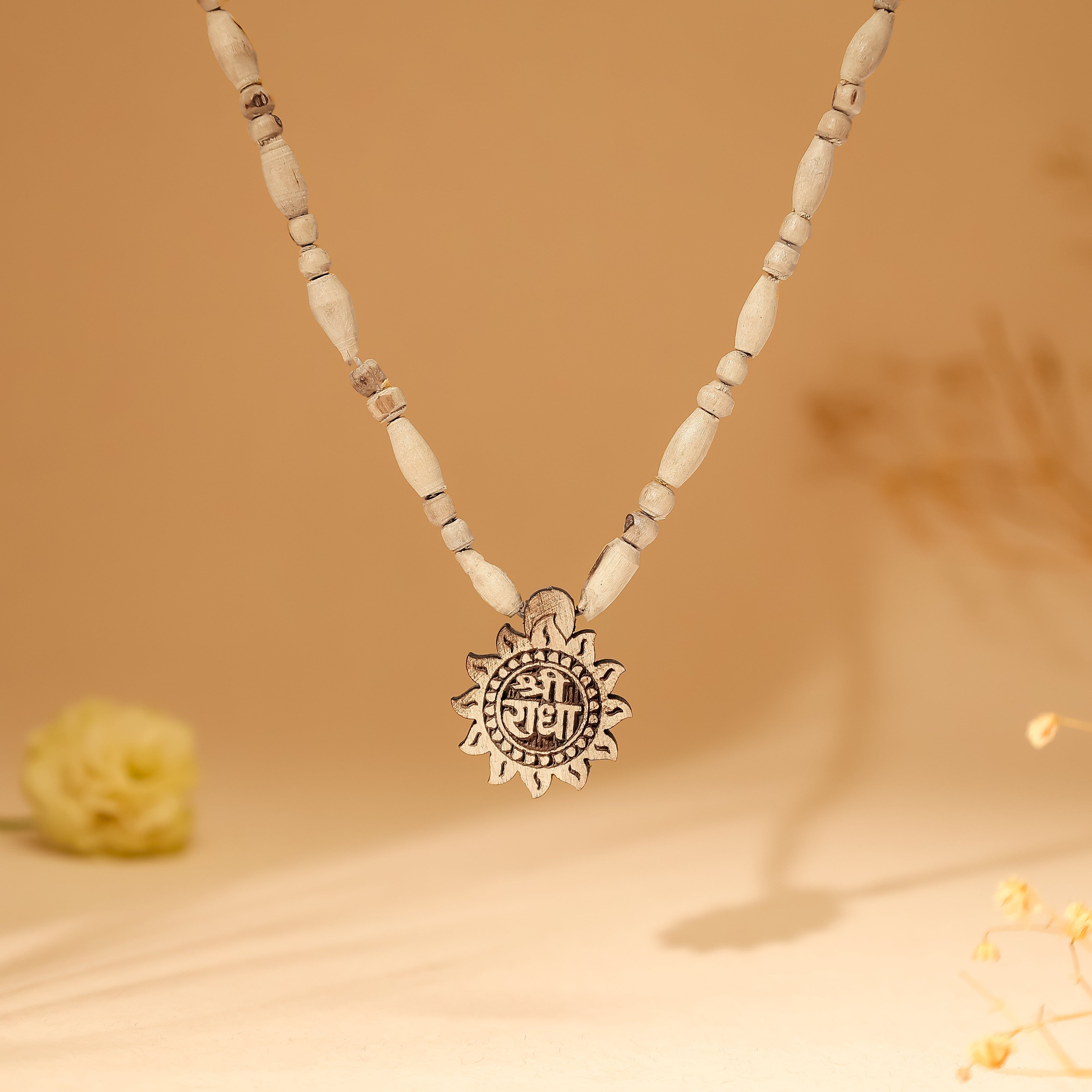 Shri Radha Tulsi Mala Pendant | Blessings of Shri Radha Ji