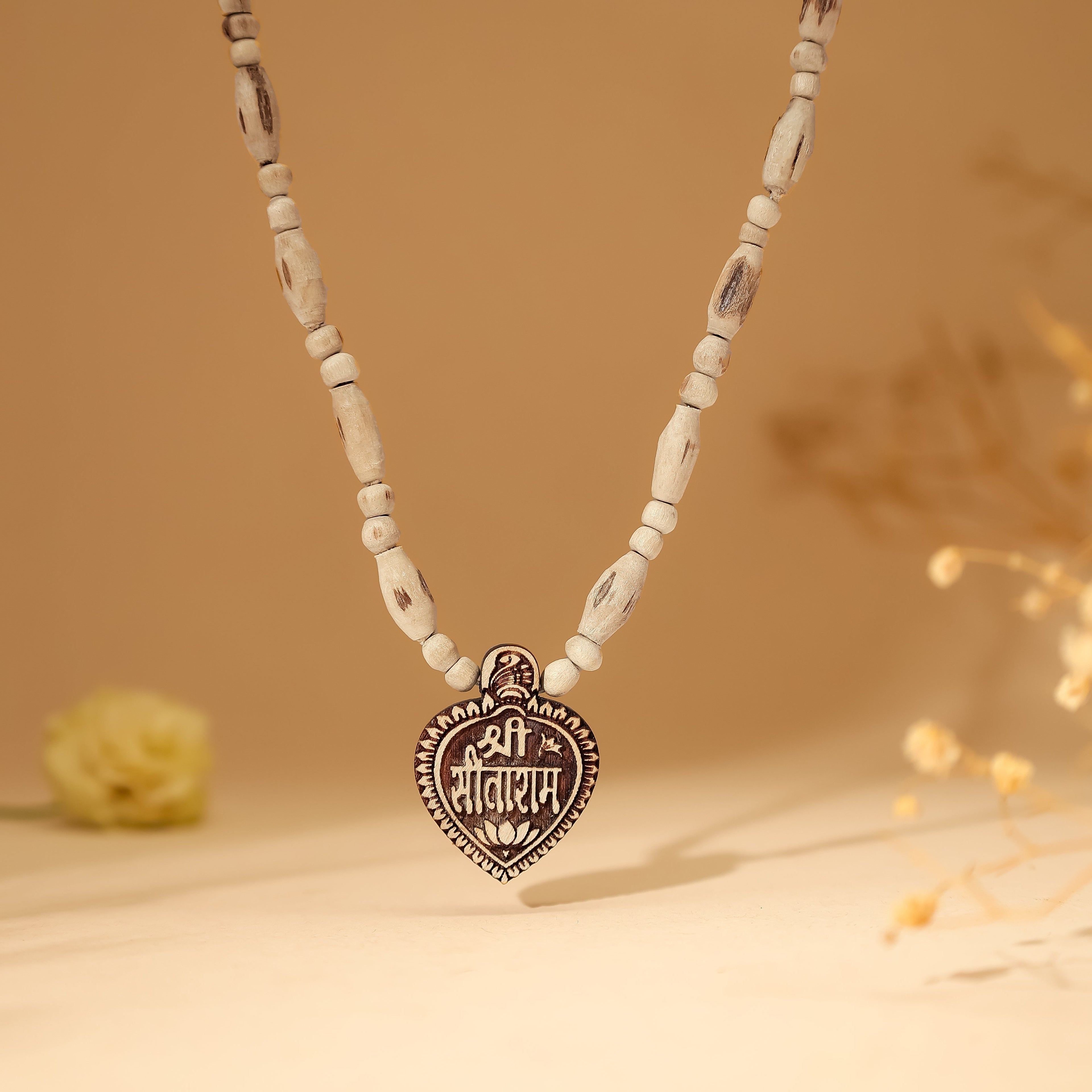 Shri Sita Ram Tulsi Mala Pendant | Blessings of Shri Sita Ram Ji