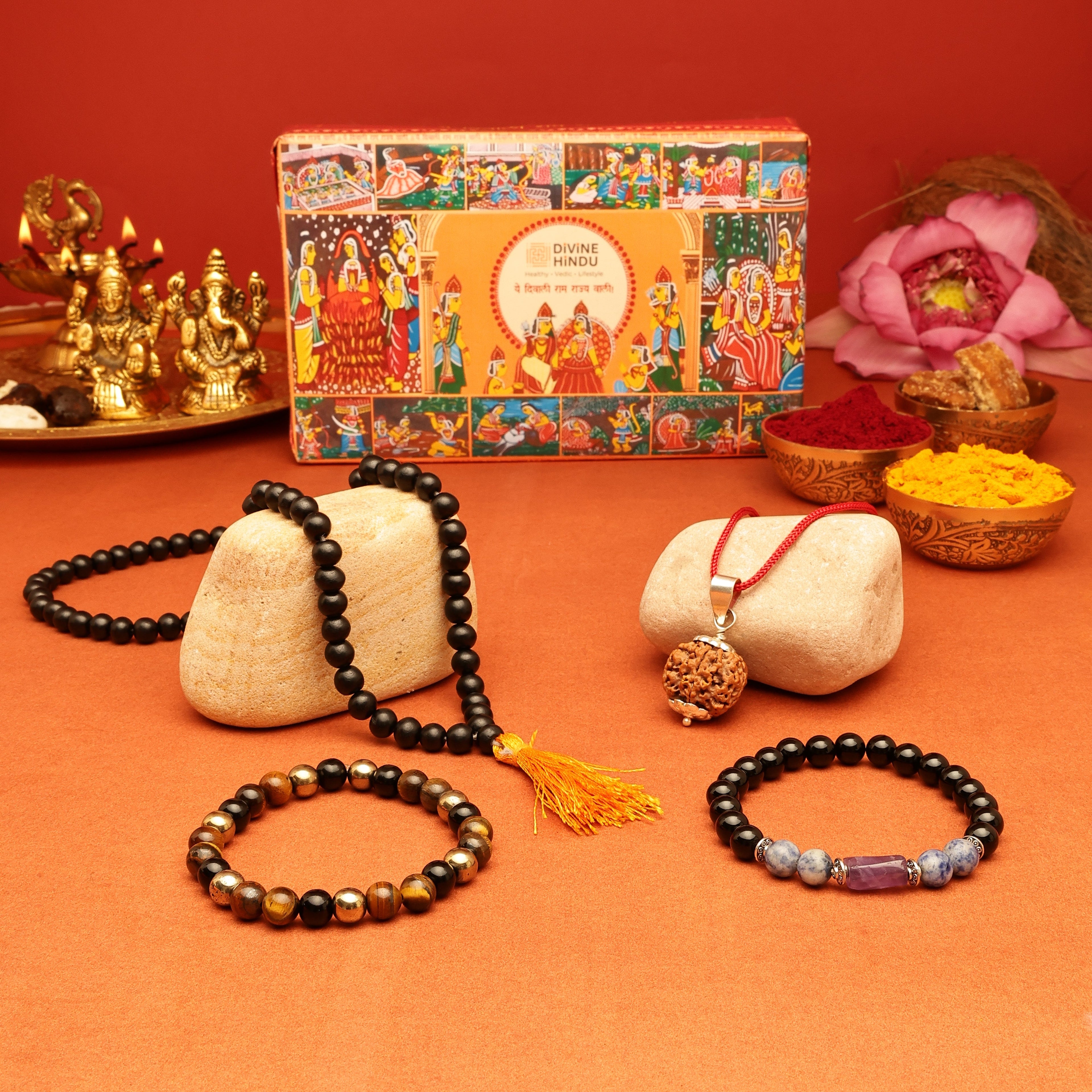 Aquarius (Kumbh Rashi) Combo – For Health + Wealth + Evil Eye