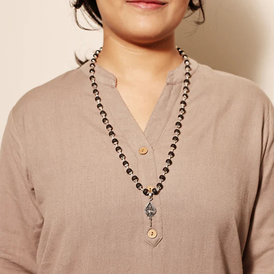 Silver Capped Lord Murugan Shastra Pendant