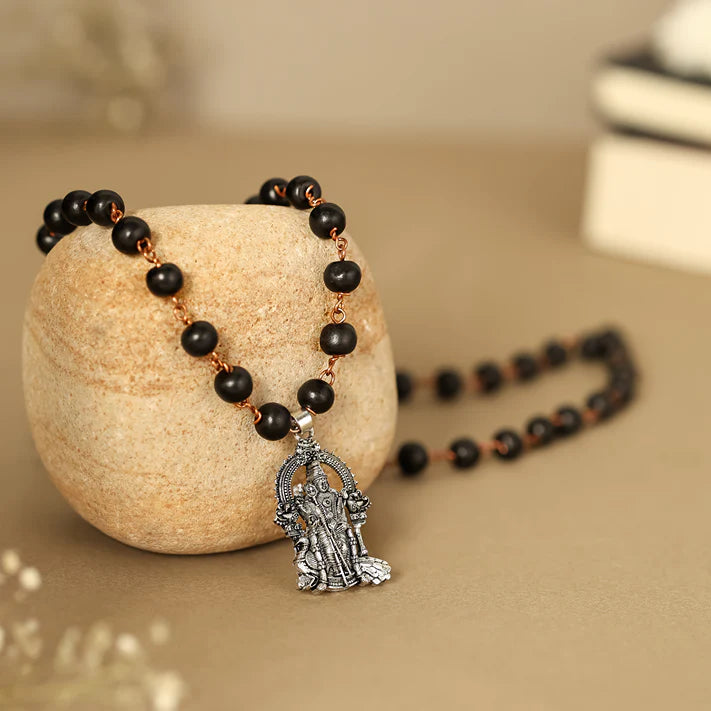 Karungali Malai (Copper wire) with Lord Murgan Pendant