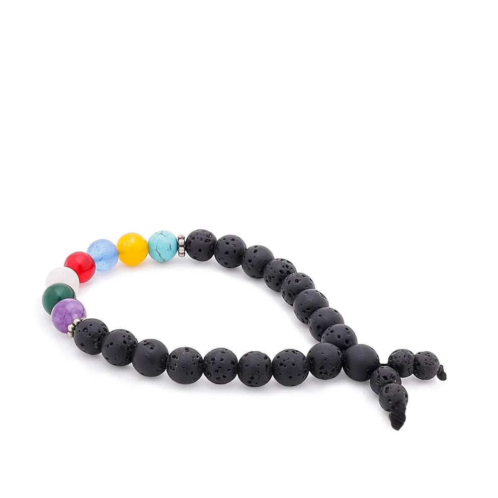 Lava Stone 7 Chakras