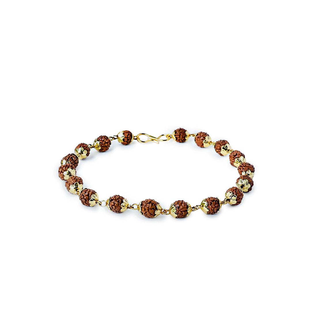 5 Mukhi Rudraksha Bracelet For Brother