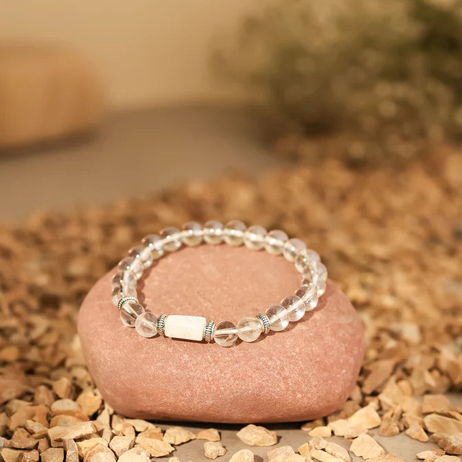 Rainbow Aura Stone Bracelet (Tula Rashi) Libra