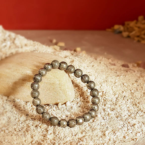 Raw Pyrite Bracelet Online for Wealth & Confidence