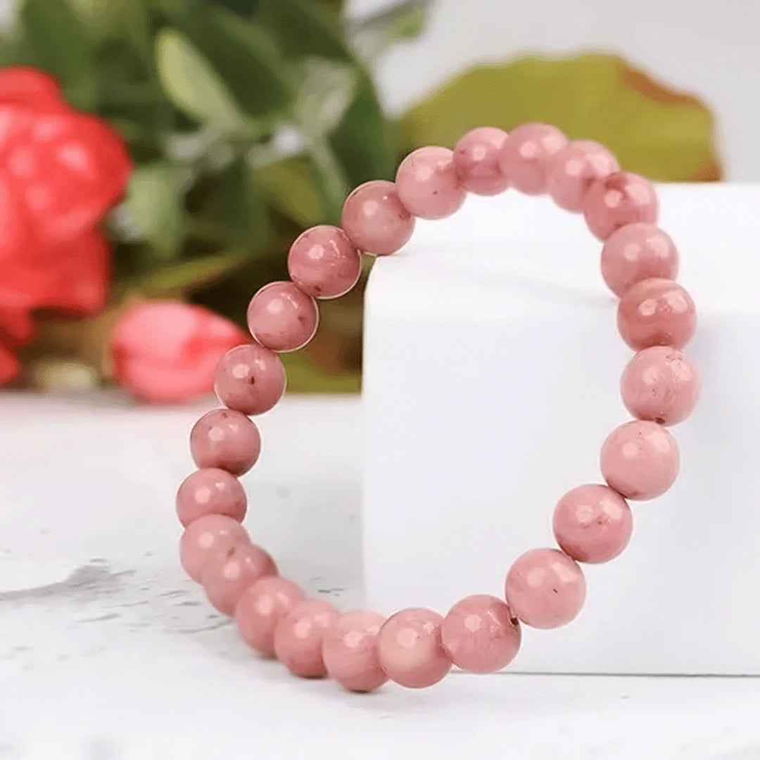 Rhodochrosite Stone Bracelet