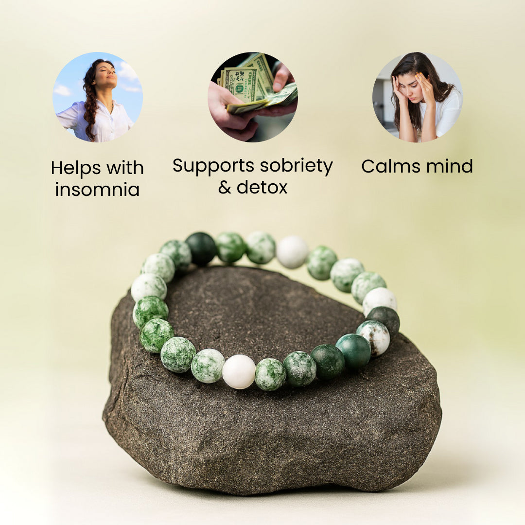 The benefits of tree agate include promoting nurturing and caring qualities in people, making it an excellent choice for parents and healers.