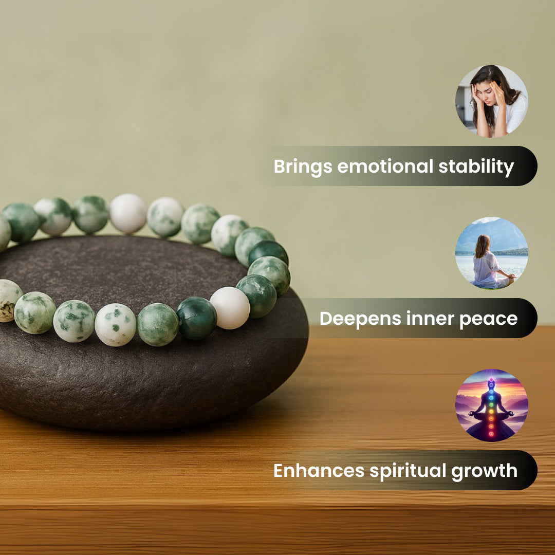 Tree Agate Stone Bracelet Benefits