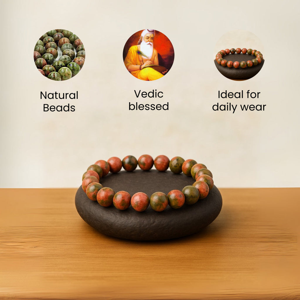 Unakite Stone Bracelet Benefits