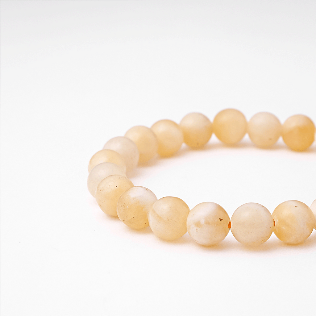 Yellow Calcite Stone Bracelet