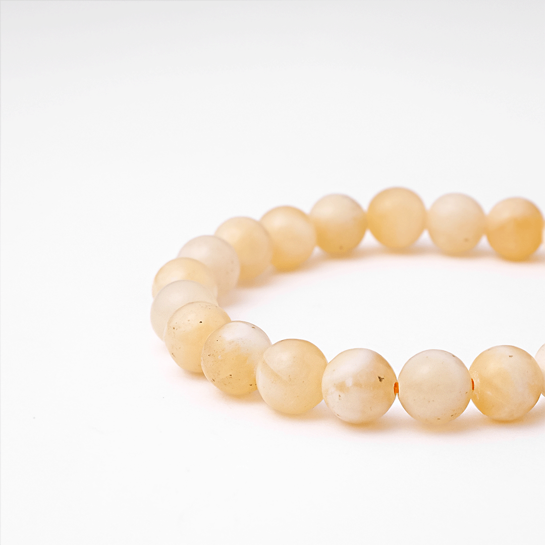 Yellow Calcite Stone Bracelet
