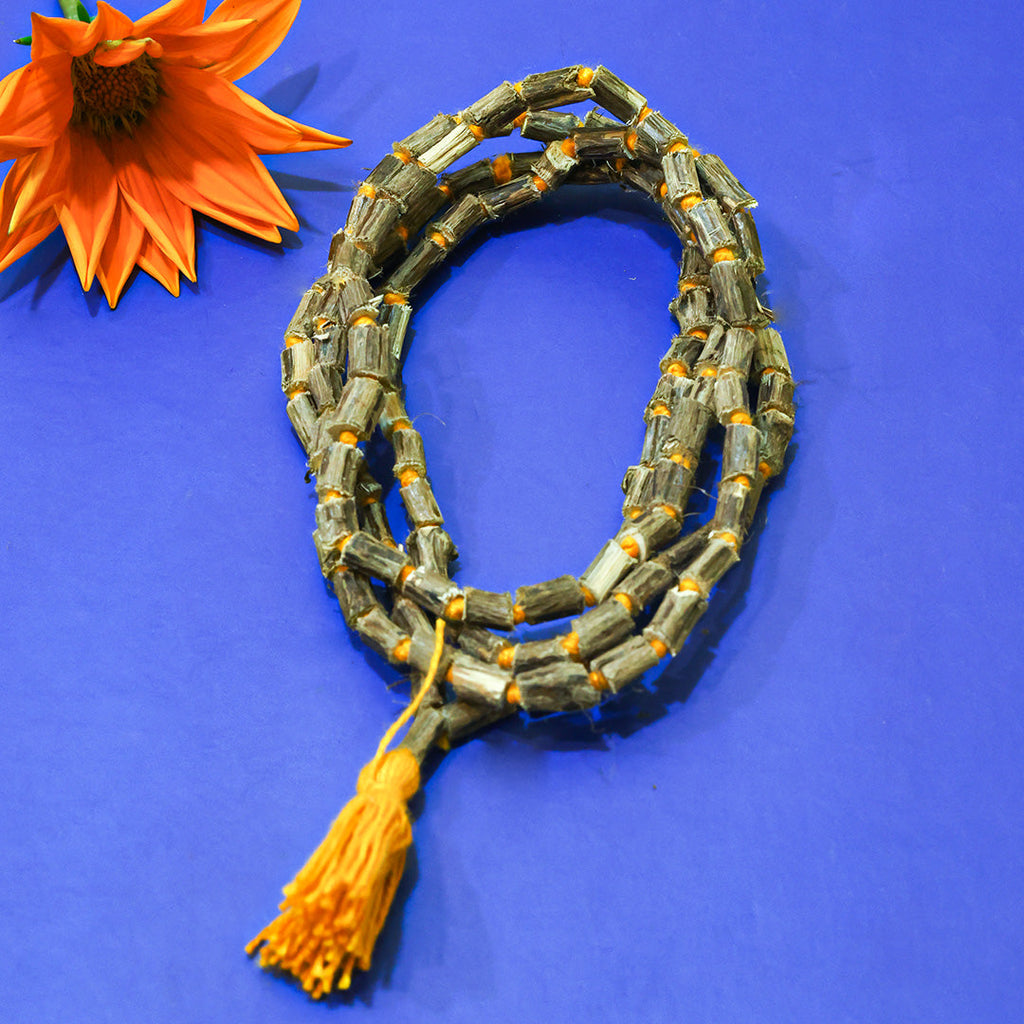 Original Rough Tulsi Mala for Jaap | 108 Beads
