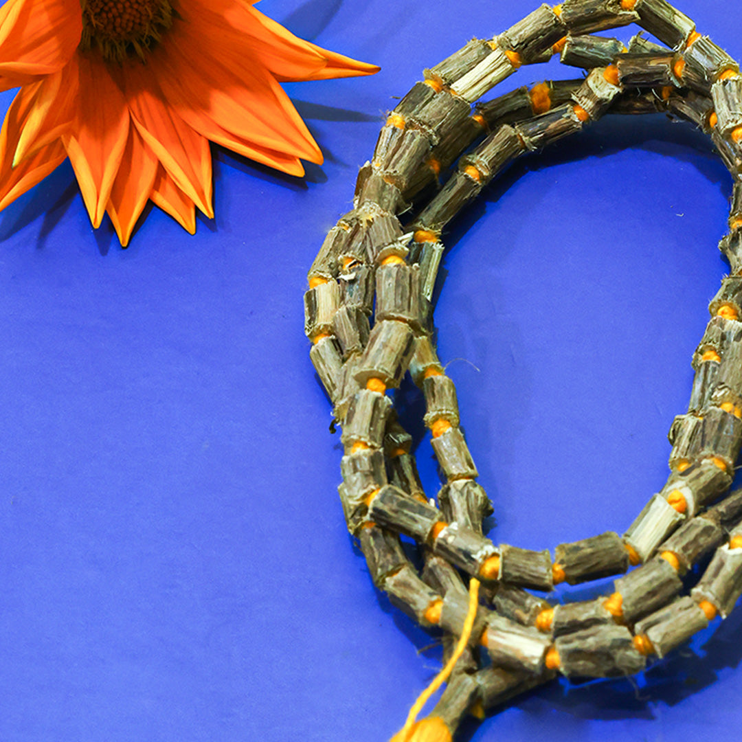 Original Rough Tulsi Mala for Jaap | 108 Beads